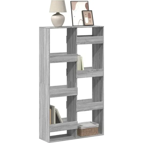 Bogreol 100x33x175 cm - konstrueret træ, Sonoma eg