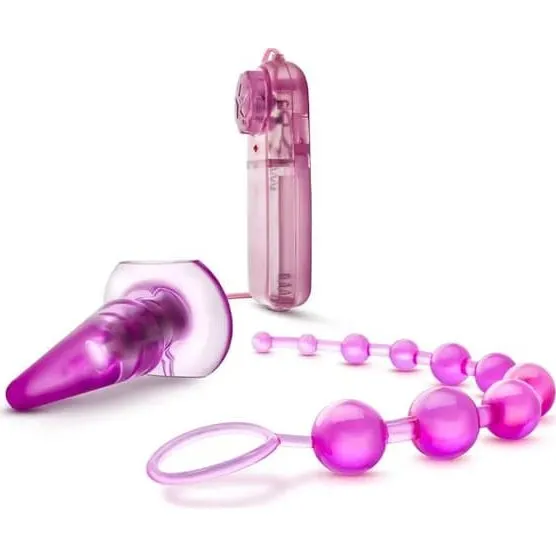 Quickie Kit Pink Anal Kit med Analplug
