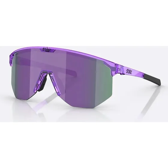 Bliz Hero XXL Cykelbriller - Transparent Purple/Smoke/Purple Multi