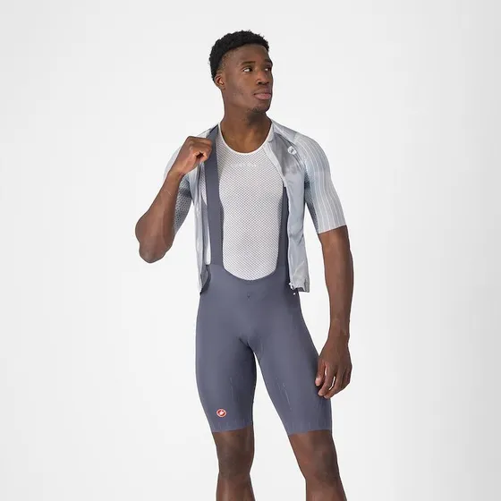 Castelli Free Aero Race S Bibshorts - Smoky Gray - Herre