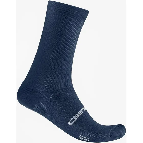Castelli Espresso 18 Cykelstrømper - Belgian Blue