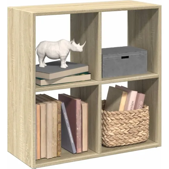 Bogreol/rumdeler 69,5x29x69,5 cm – Sonoma eg