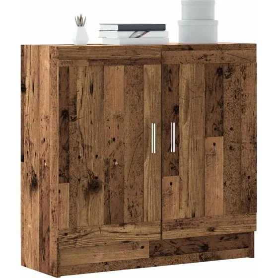 Bogskab 82,5x30,5x80 cm i antikt konstrueret træ