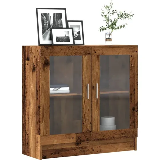 Bogskab i konstrueret træ 82,5x30,5x80 cm – antik look