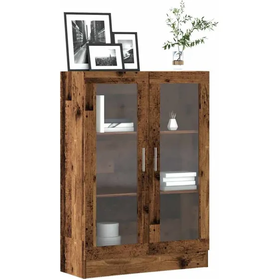 Bogskab i konstrueret træ 82,5x30,5x115 cm – antik look