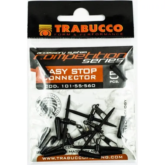 Trabucco Easy Stop Connector - 5 stk.