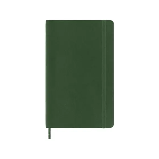 Moleskine Classic Soft Notesbog, Linjeret, L, Myrtle Green