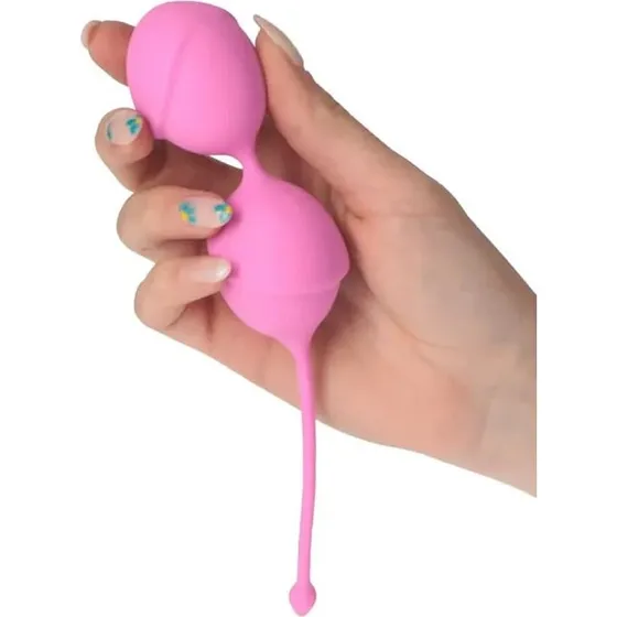 Delight Pussy Lichee Silicone Pink Bækkenbundskugler