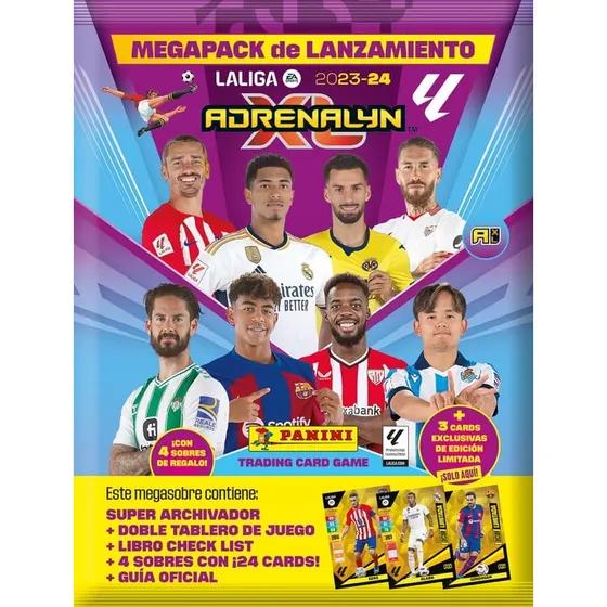 Panini La Liga Adrenalin XL 2023/24 Startersæt med Album