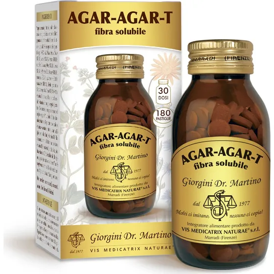 Dr. Giorgini Agar-agar 500 mg - 180 tabletter