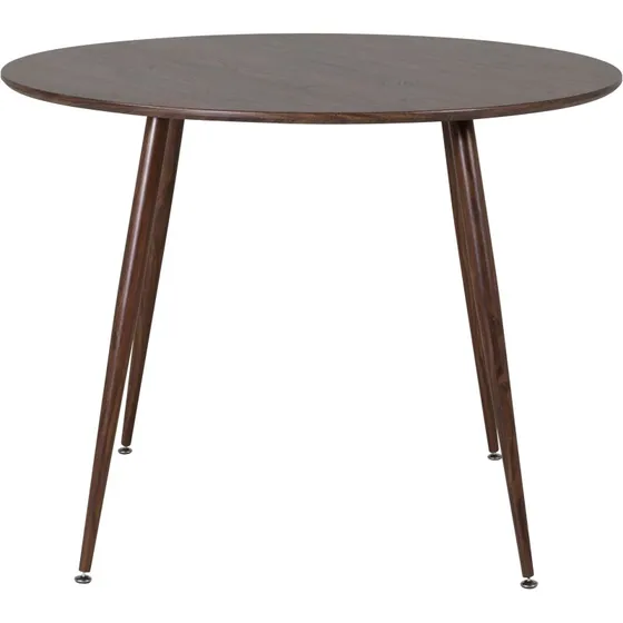 Plaza Rundt spisebord Ø100 cm, Valnød