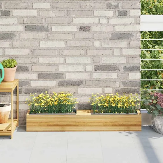 Blomsterkasser til Euro-paller 12 stk. 3613,59,5 cm, gr