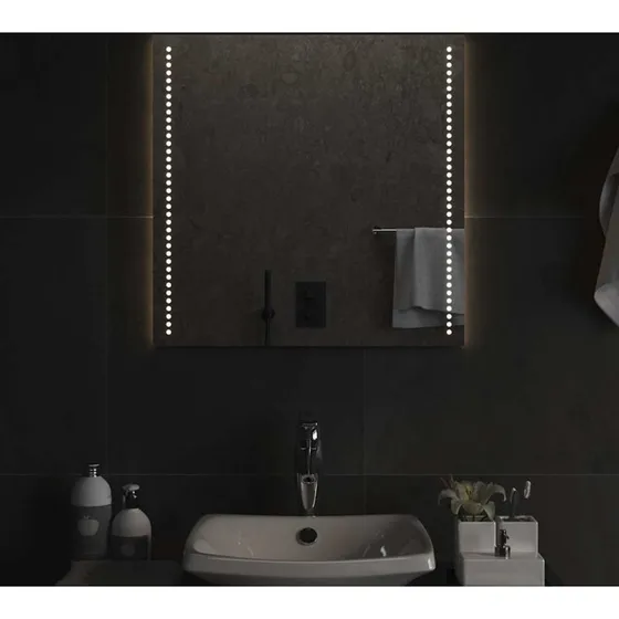 LED badeværelsesspejl 60x60 cm – IP65, USB