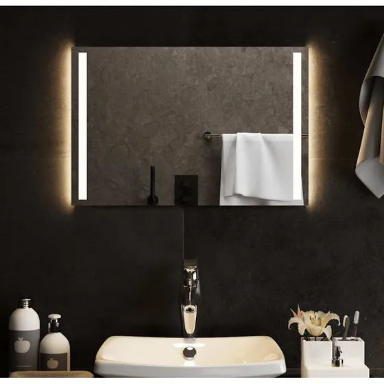LED badeværelsesspejl 60x40 cm, IP65, USB