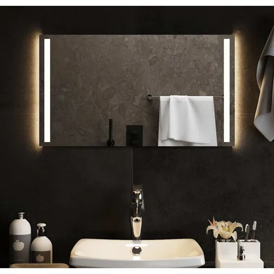 LED badeværelsesspejl 70x40 cm - IP65, USB