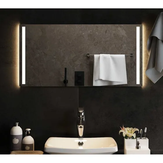 LED badeværelsesspejl 80x40 cm – IP65, USB