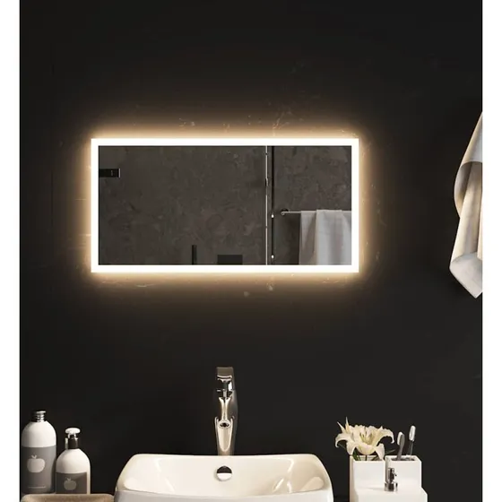 LED badeværelsesspejl 60x30 cm - IP65, USB