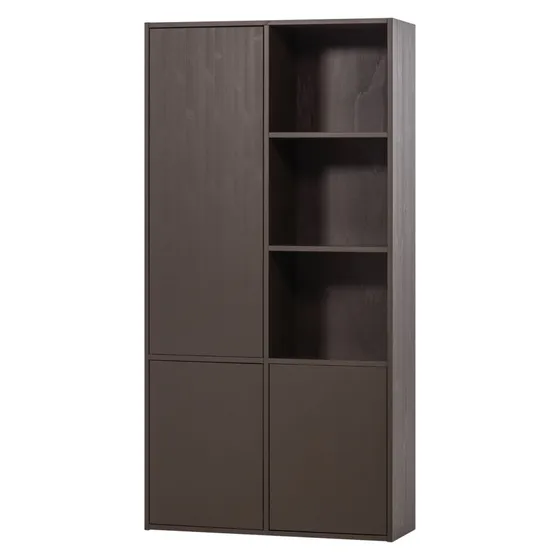 WOOOD Meggy Opbevaringsskab til venstre - Brun Fyrretræ - 108x40x215 cm