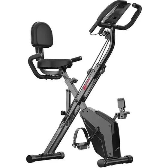 Sammenklappelig Motionscykel med Magnetisk Modstand & Elastikker