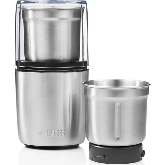 Princess 221040 Foodprocessor - Sort & Rustfrit stål, 200 W