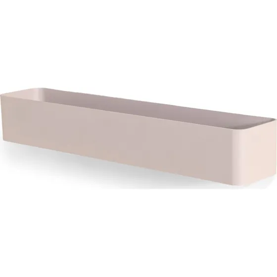 Spinder Design Multi væghylde i taupe stål, 52x10 cm
