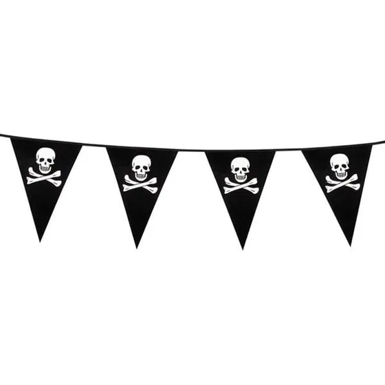 Boland Pirate Flag Line 6m - Pirat tema flagline
