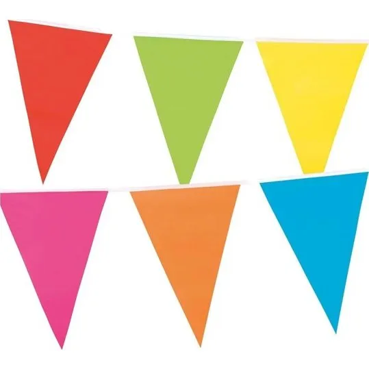 Boland Farvet Flagline 10 mtr. til festdekoration