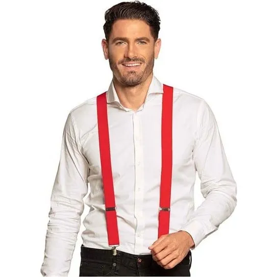 Boland Braces Basic Red