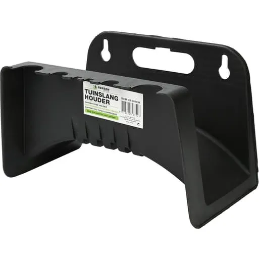 Slangeholder til haven, sort, 23x15 cm