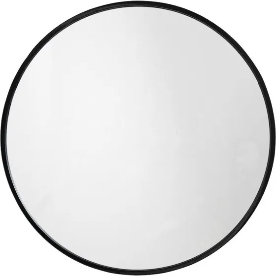 Nordal Asio spejl L - rundt Ø160 cm, sort
