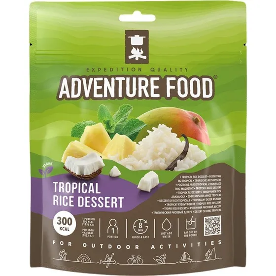 Adventure Food Tropical Rice Dessert - Frysetørret vegansk mad