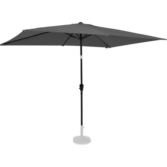 VONROC Premium Rapallo Stangparasol 200x300cm - Grå