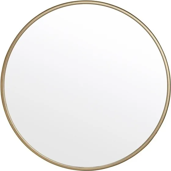 Nordal Curlew rundt spejl ø80 cm - guld finish