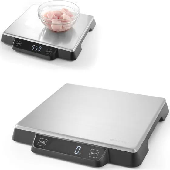 Hendi 580233 Elektronisk Køkkenvægt - 15 kg / 1 g