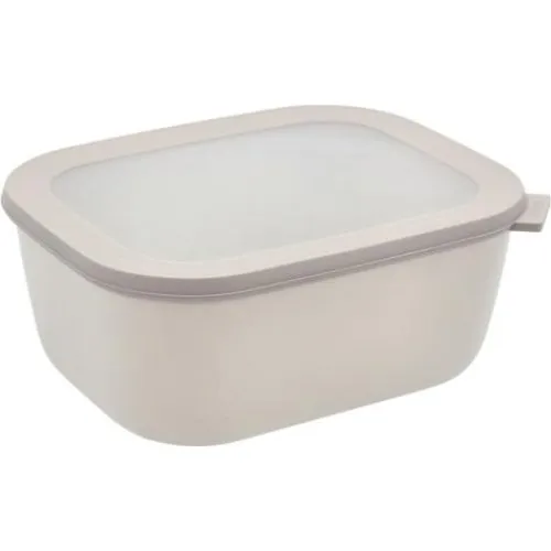 Mepal Cirqula Skål m/låg - Nordic White - 3000 ml