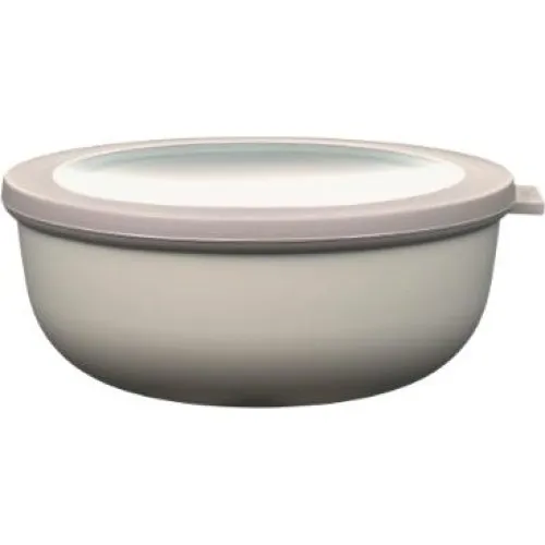 Mepal Cirqula Skål m/låg - Nordic White - 1250 ml