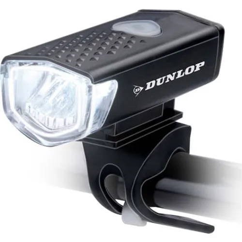Dunlop Cykellygte for & bag - Genopladelig og vandtæt