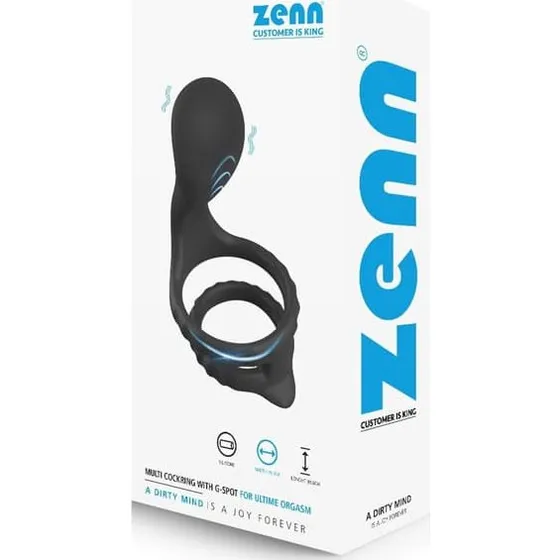 Multi Cockring med G-Spot Vibrator