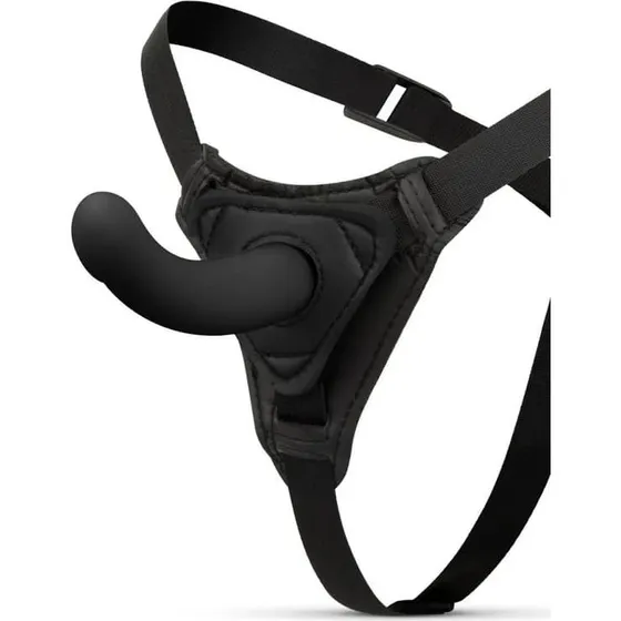 Easytoys Silicone Strap-On Smooth med sele