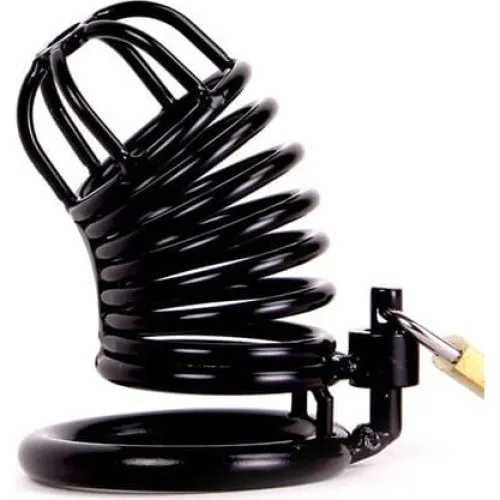 Kiotos Chastity Cage Black Kyskhedsbur