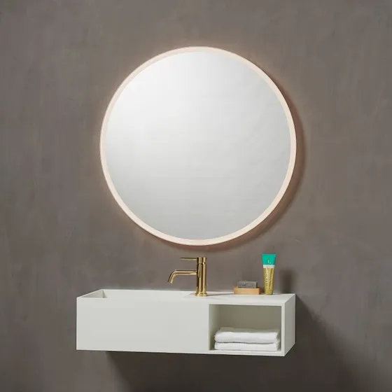 Løvschall Johannesburg LED-spejl Multiwhite