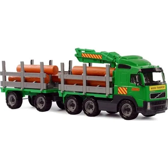 Cavallino Toys Volvo Timber Transport Truck med anhænger