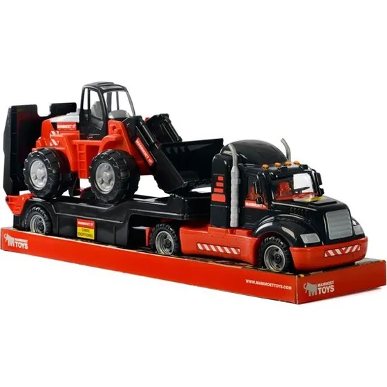 Mammoet Toys Cavallino Mammoth Torpedo Truck med gravemaskine