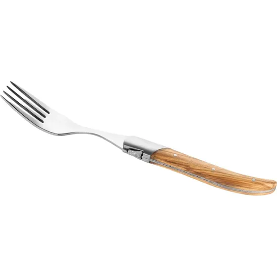 Laguiole Style de Vie Gafler 6-pak med oliventræ