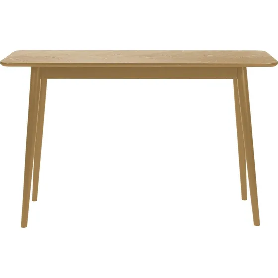 Studio White Fabio Konsolbord i Taupe Egetræsfiner 120x40 cm