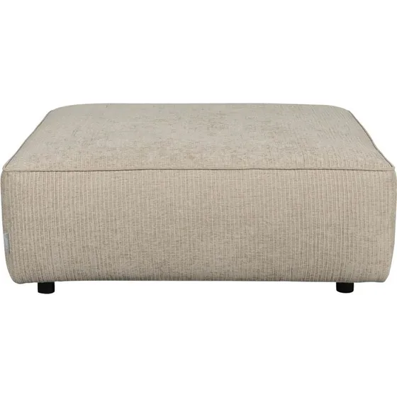 Zuiver Element Hunter Modulsofa i stenlysgrå ribbet stof 100x99 cm