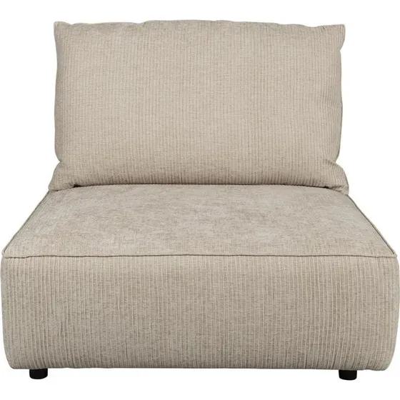 Zuiver Element Hunter 1-personers sofa i stenlysgrå stof