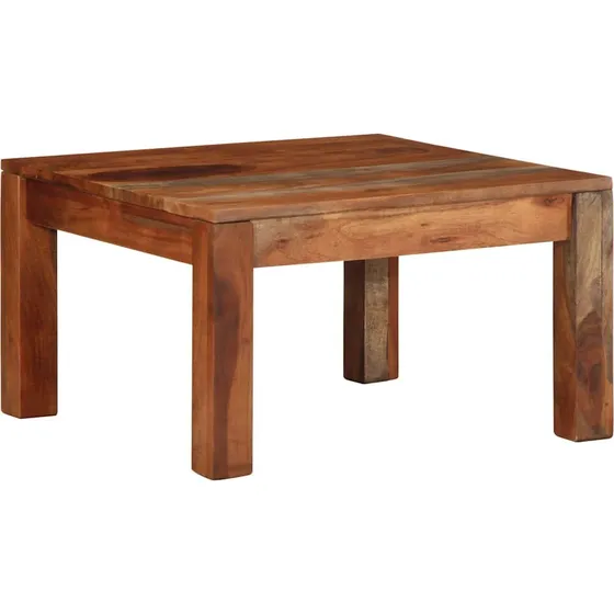 vidaXL Sofabord 60x60x35 cm i massivt akacietræ