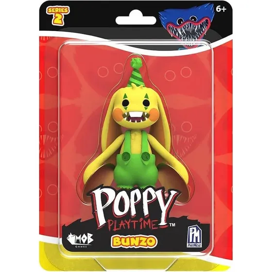 Poppy Playtime Bunzo Actionfigur - 13 cm