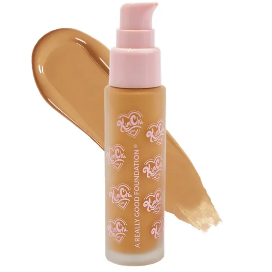 KimChi Chic A Really Good Foundation Medium Warm Peach 30 ml